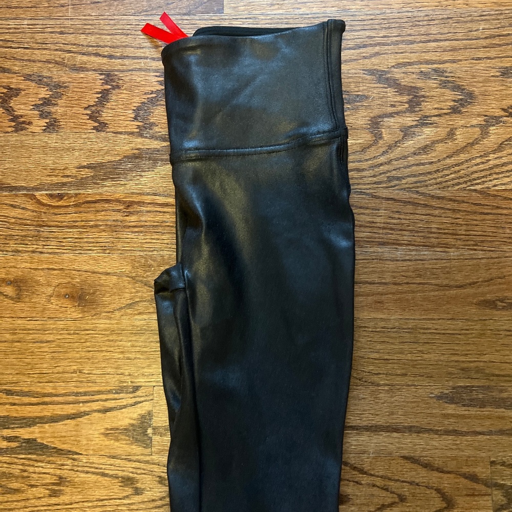 Spanx “Leather Look” Leggings